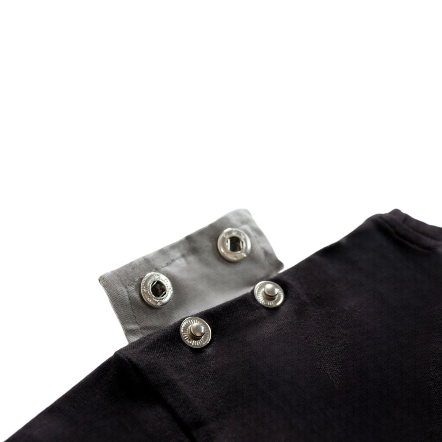 Black cargo T-shirt | Removeable vest