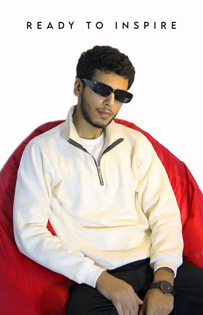 Mock Neck Zipper | | INCERON