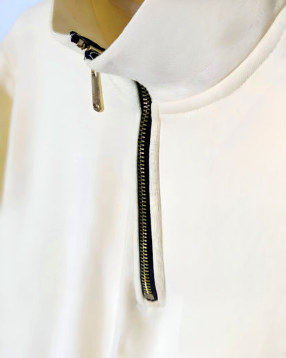 Mock Neck Zipper | | INCERON